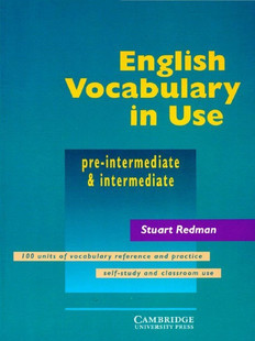 English Vocabulary in Use Pre-intermediate & Intermediate